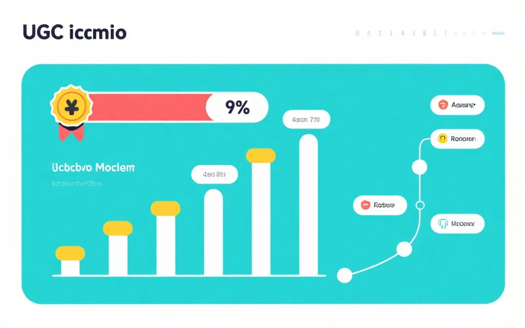 社媒UGC激励机制示意:积分、徽章、榜单与共创任务线