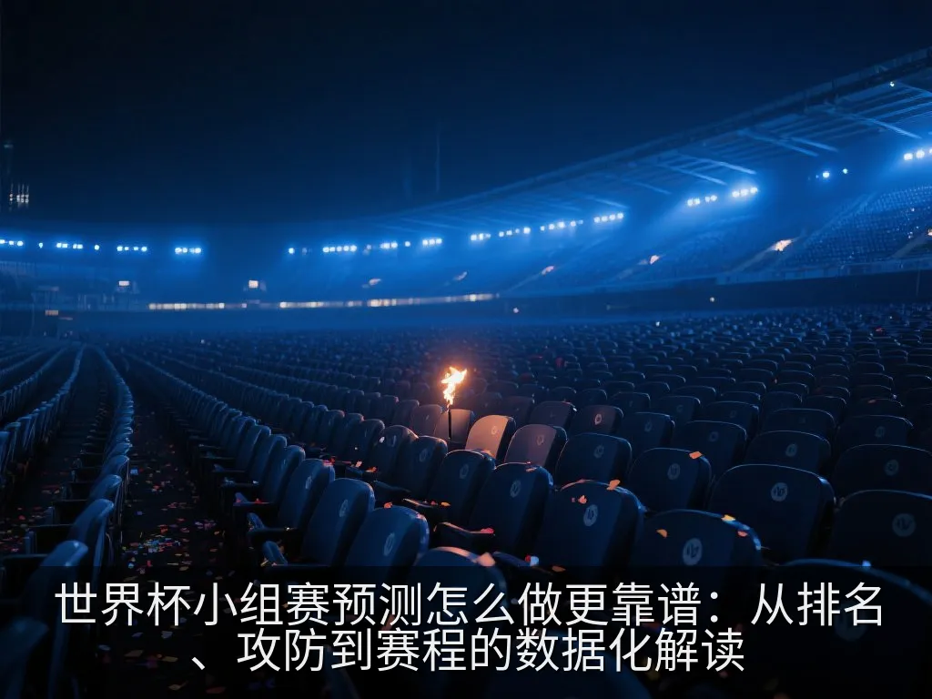 世界杯小组赛数据分析图表与积分走势示意图